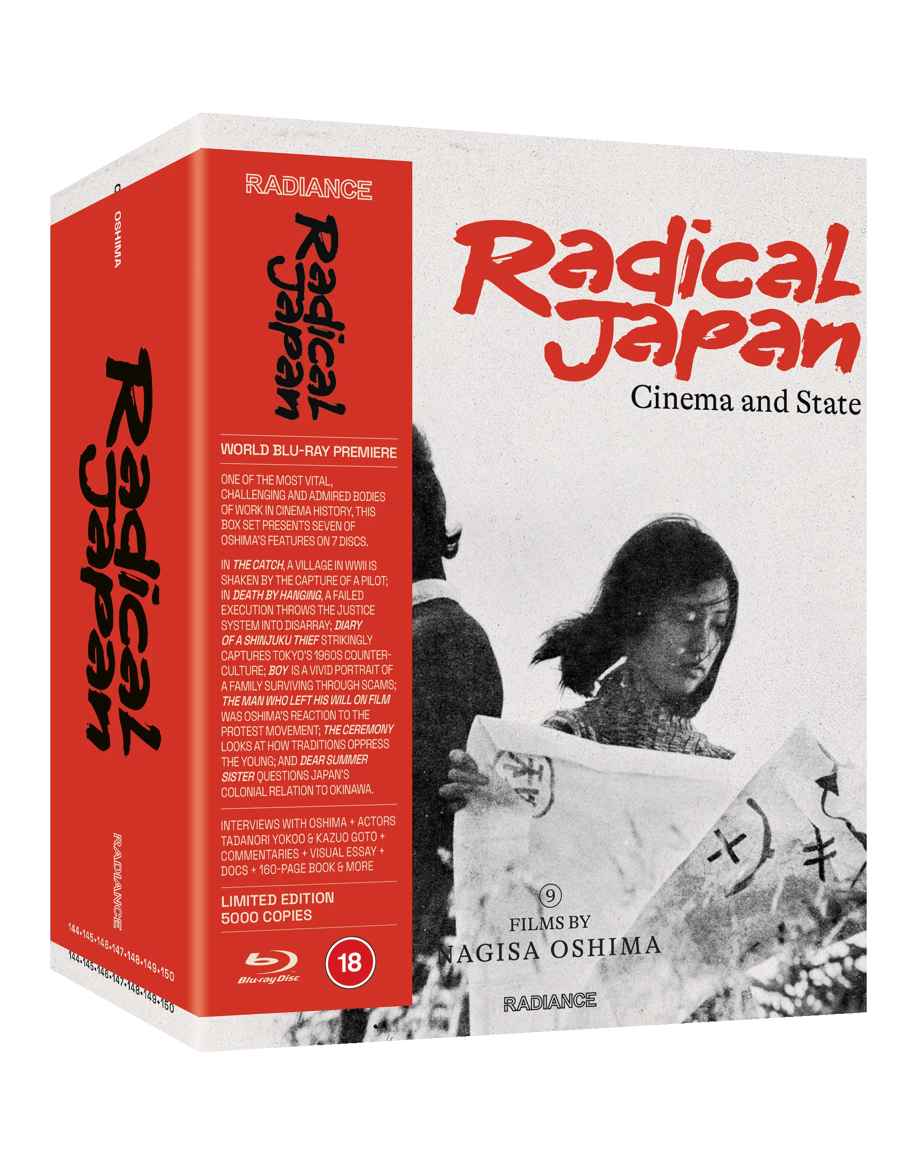 Radical Japan: Cinema and State - Nine Films by Nagisa Oshima (LE)